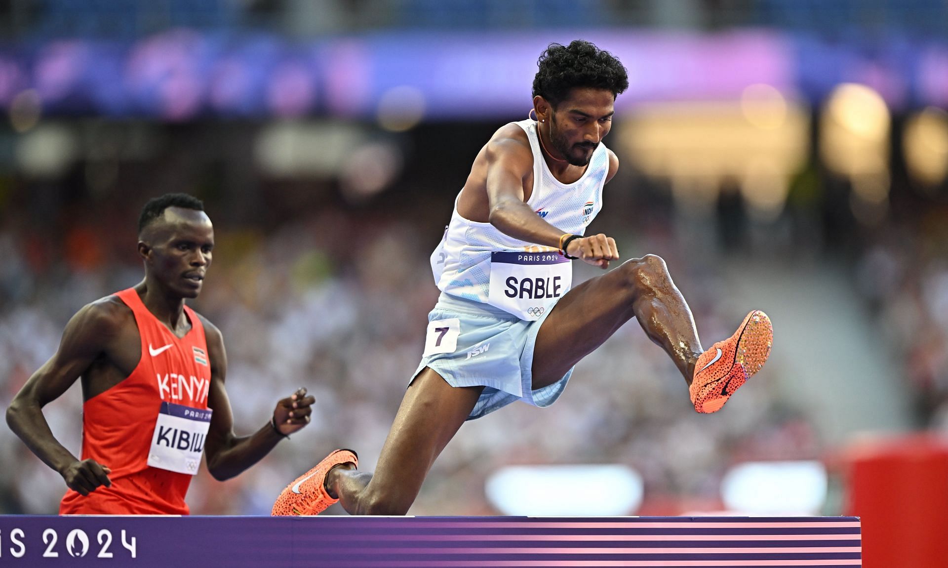 Avinash Sable became the first-ever Indian athlete to have qualified for the men's 3000m steeplechase final at the Olympics. (Image via getty)