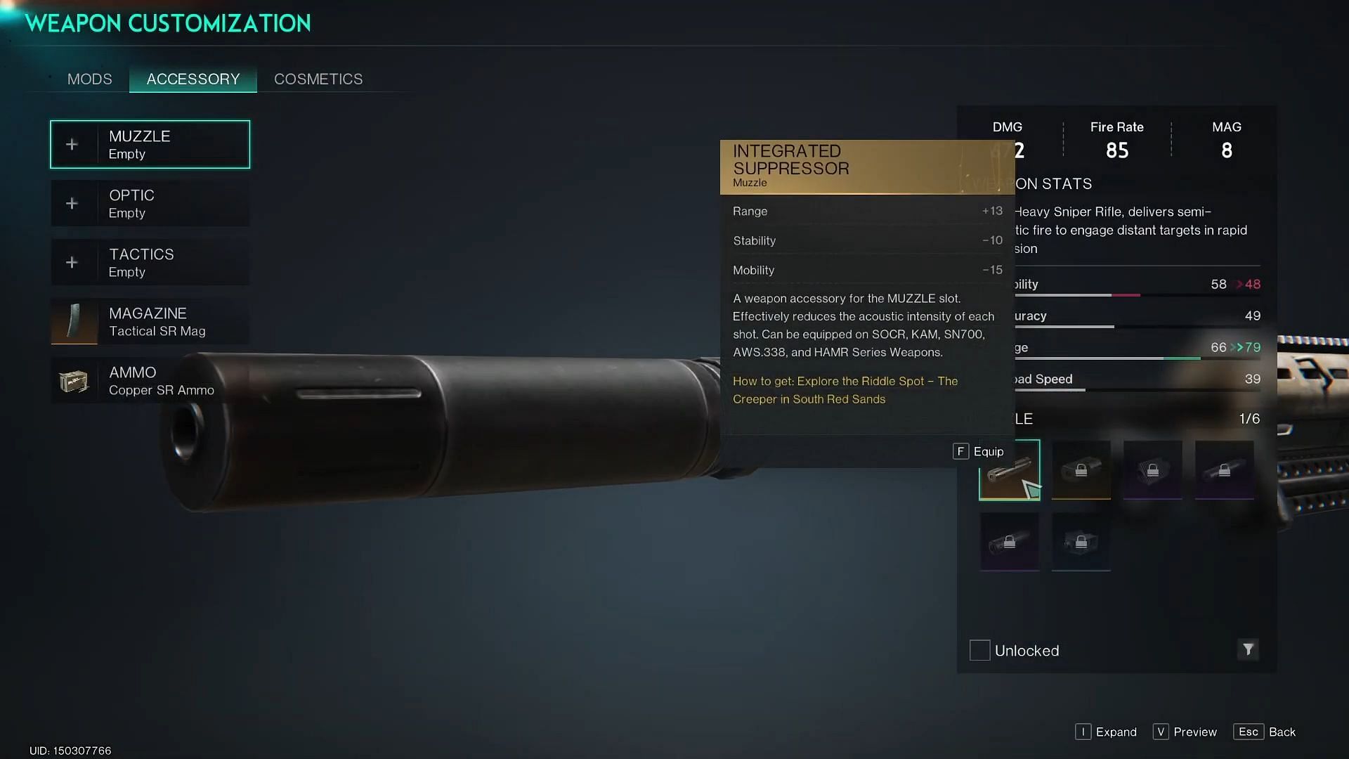 One of the best suppressors in the game (Image via Starry Studio)