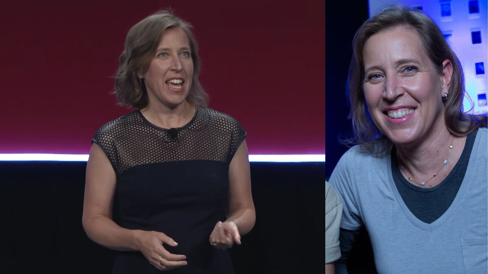 Susan Wojcicki was the CEO of YouTube for approximately nine years (Images via VidCon/YouTube, @susanwojcicki/Instagram)