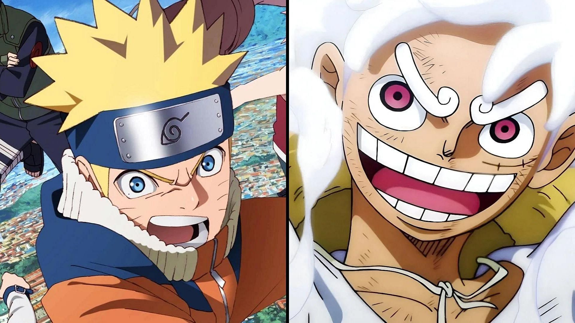 Naruto and One Piece fandom at war over the better duo (Images via Studio Pierrot and Toei Animations)