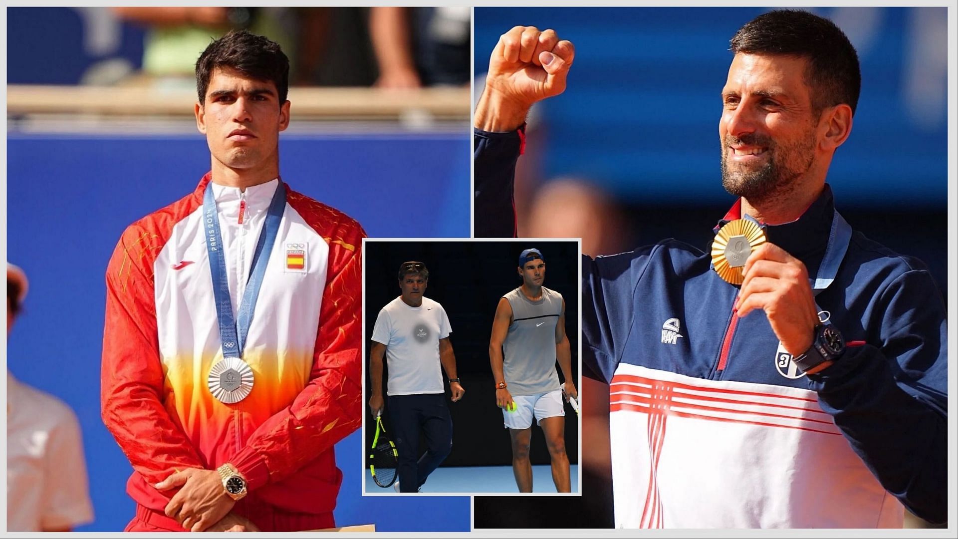 Djokovic Olympics Carlos Alcaraz Rafael Nadal uncle Toni