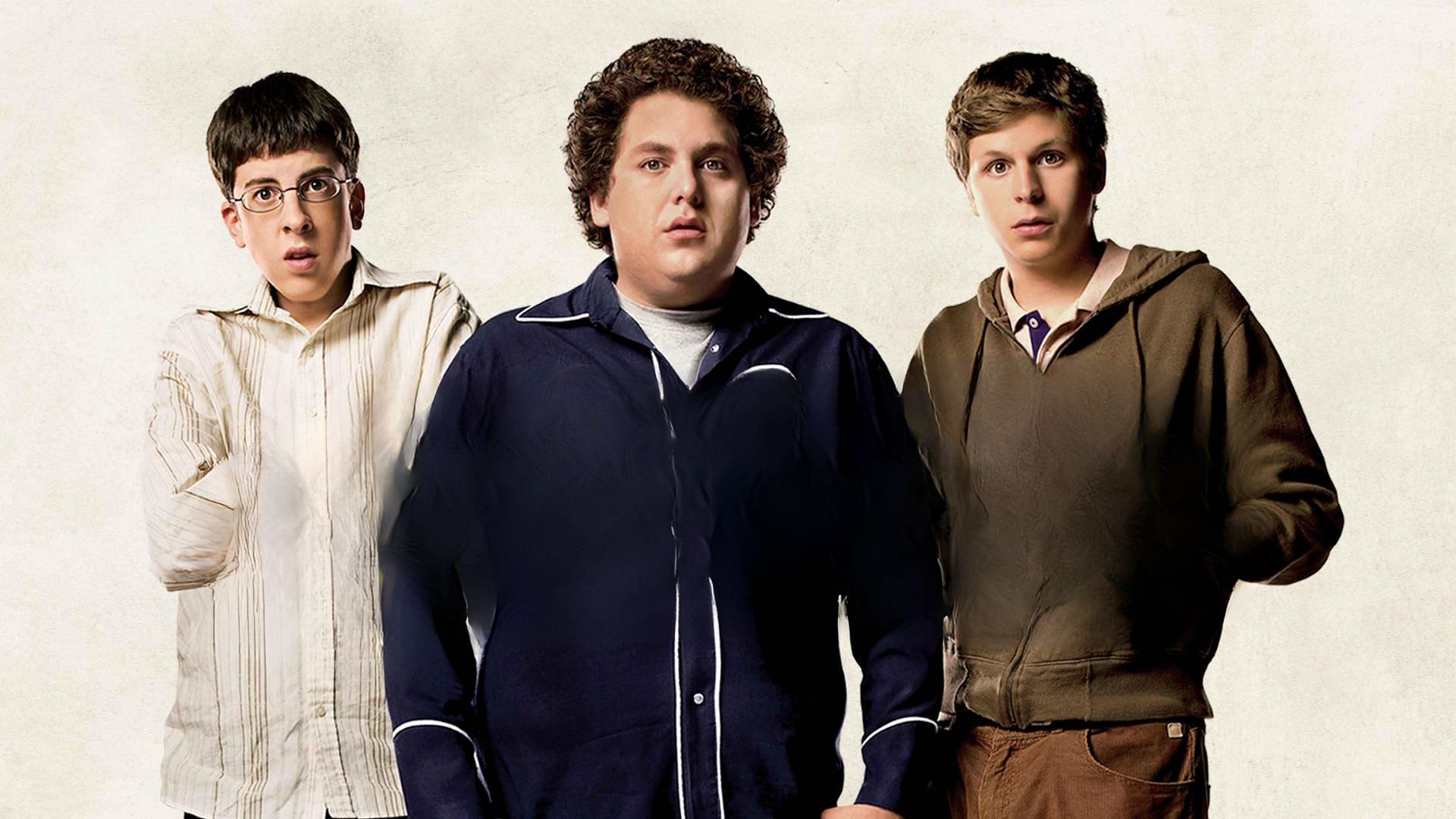 The cast of Superbad (Image via Amazon Video)