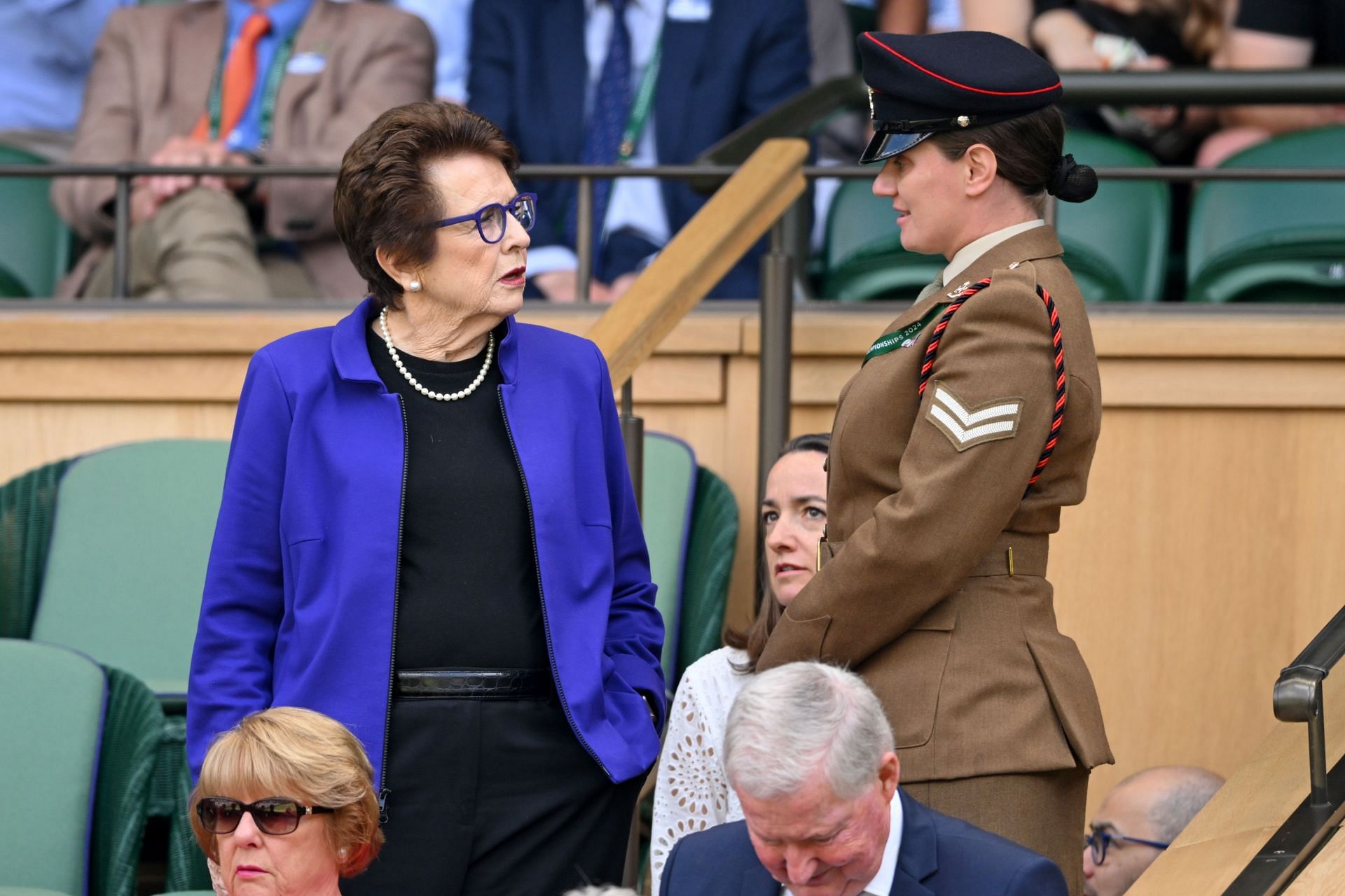 King at Wimbledon 2024 (Source: Getty)