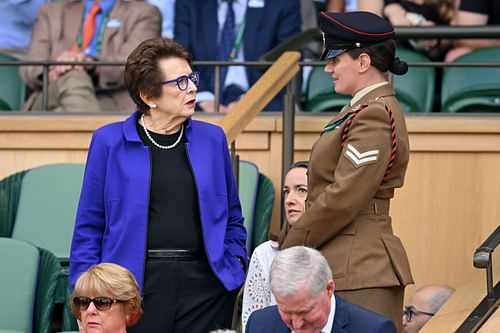 King at Wimbledon 2024 (Source: Getty)