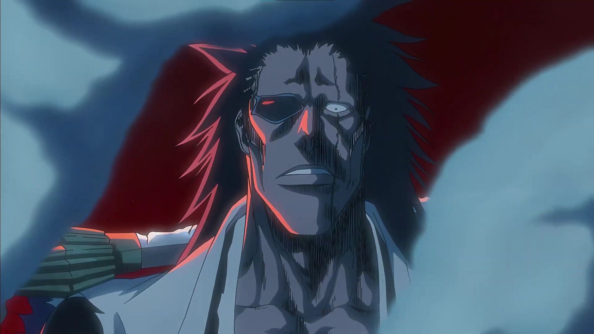 Anime swordsmen: Kenpachi (Image via Studio Pierrot)