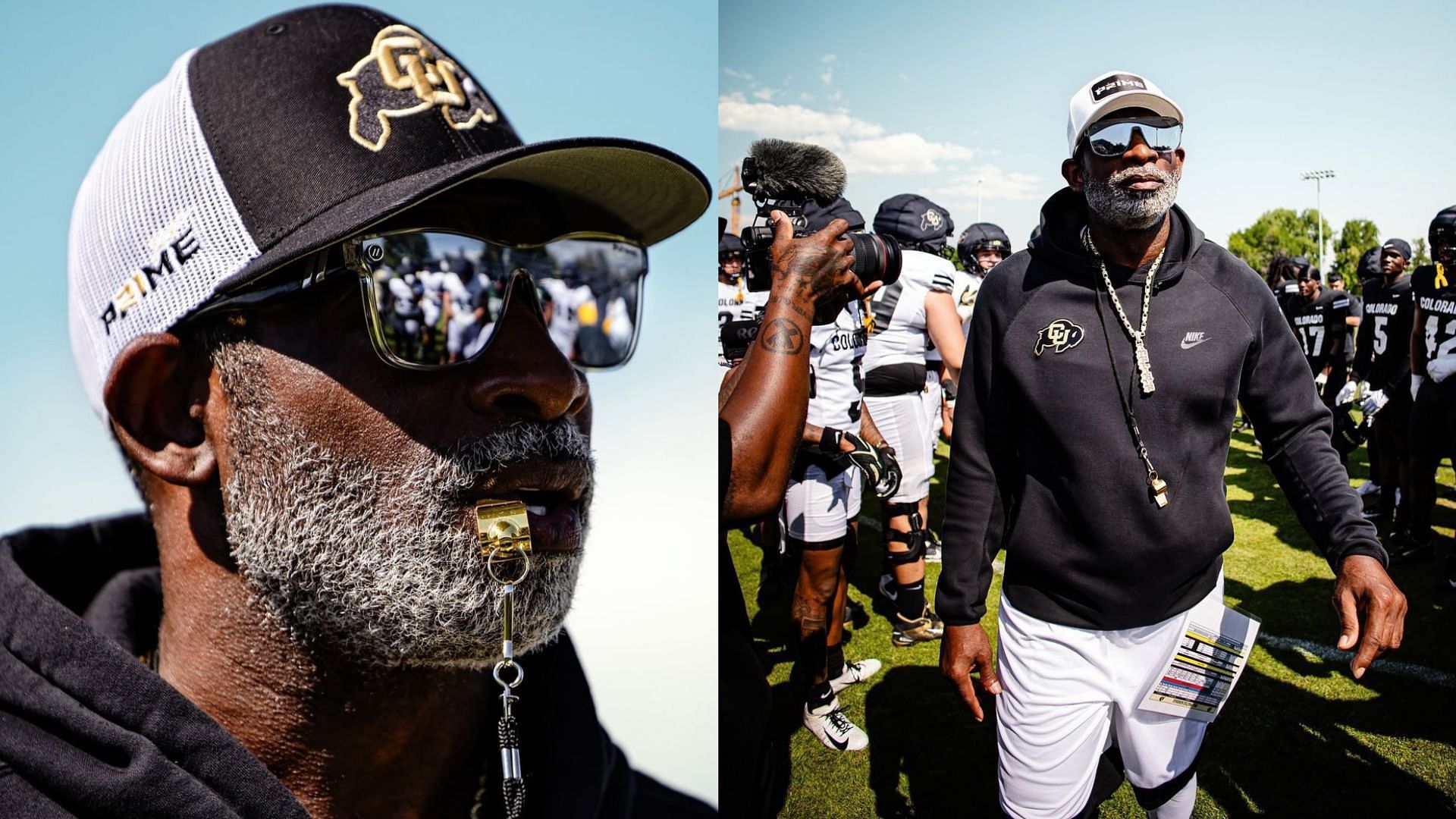 Colorado Buffaloes coach Deion Sanders