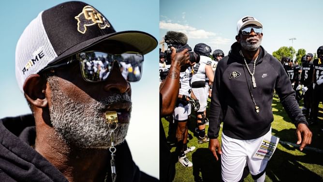 Colorado HC Deion Sanders claps back at reporter over constant criticism: "Why do you not like us?"
