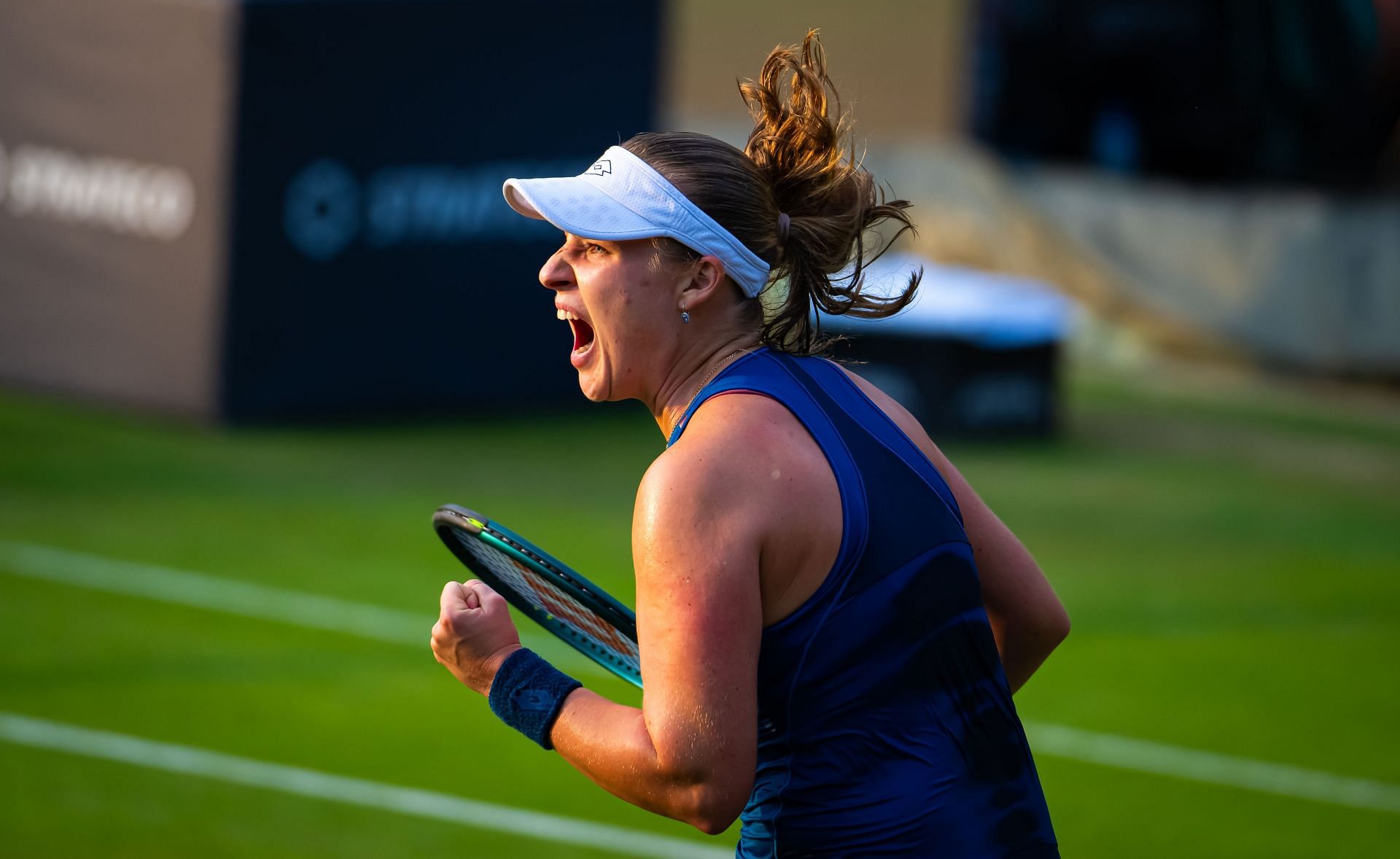 Blinkova at the WTA Bad Homburg Open (Image via Getty)