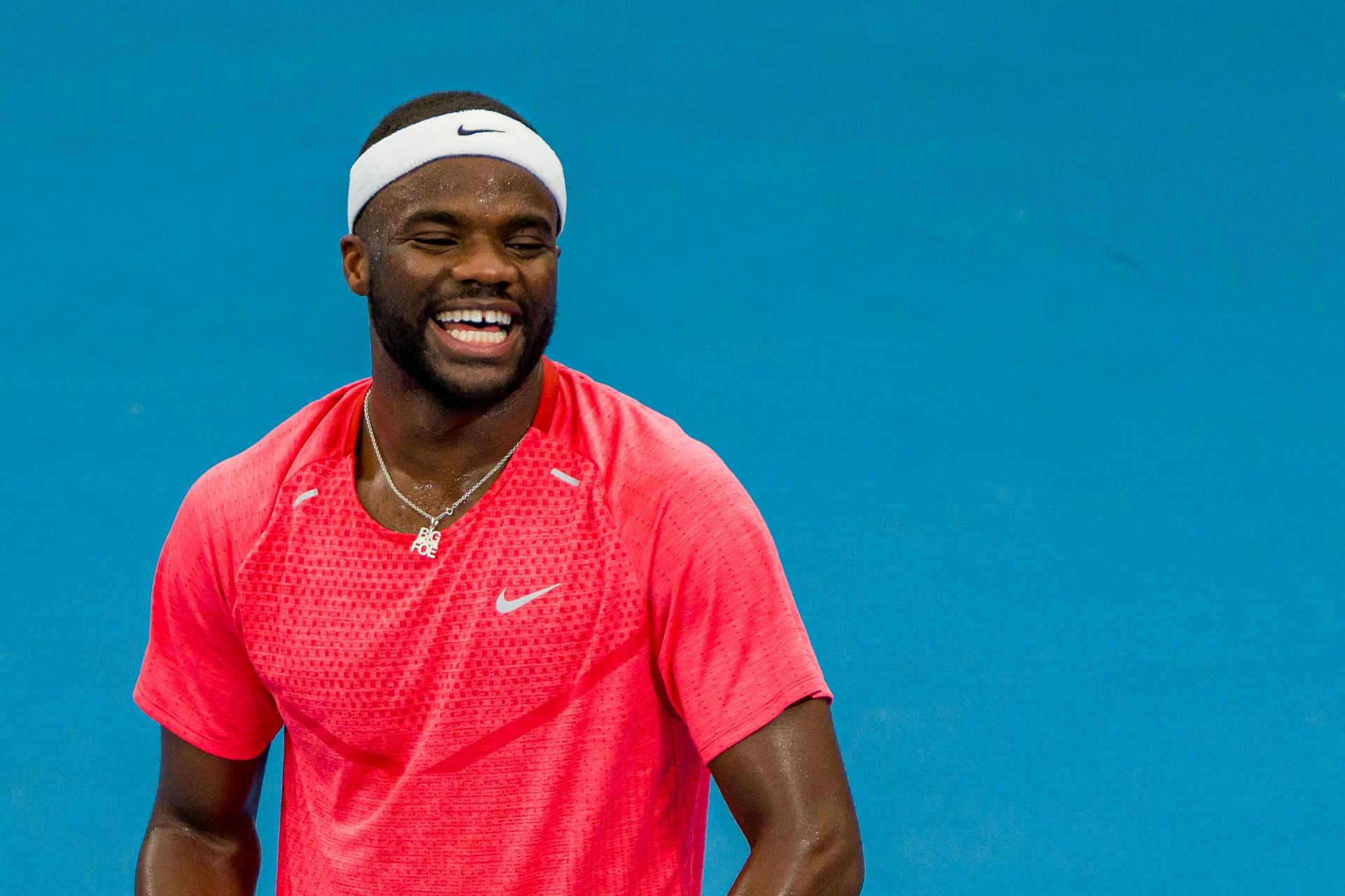 Frances Tiafoe forgets to congratulate his team (Image Source: Getty)