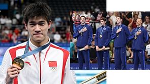 "Felt that they were looking down on us"- Chinese swimmer Pan Zhanle speaks on his interaction with US swimmers as he wins gold at Paris Olympics