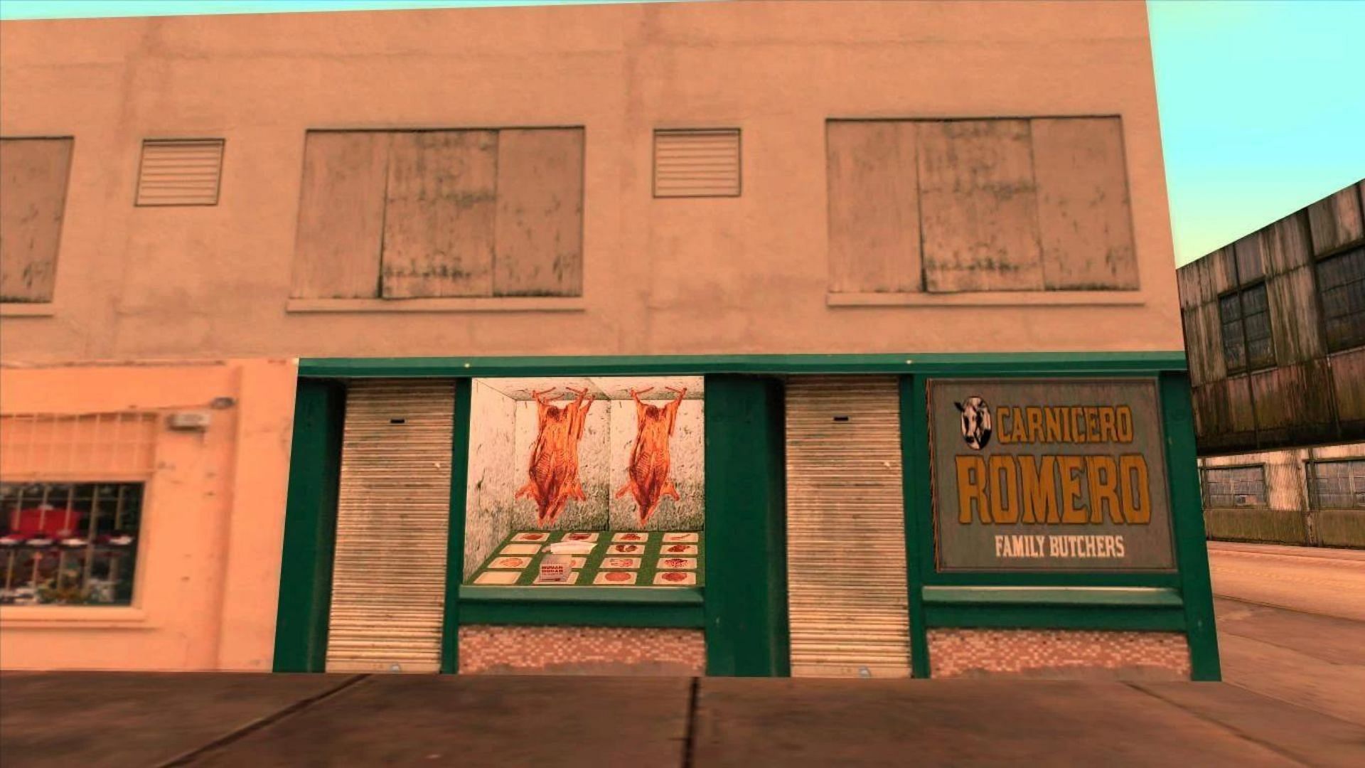 Here&#039;s a look at the creepy Vice City shop (Image via Rockstar Games || GTA Wiki)