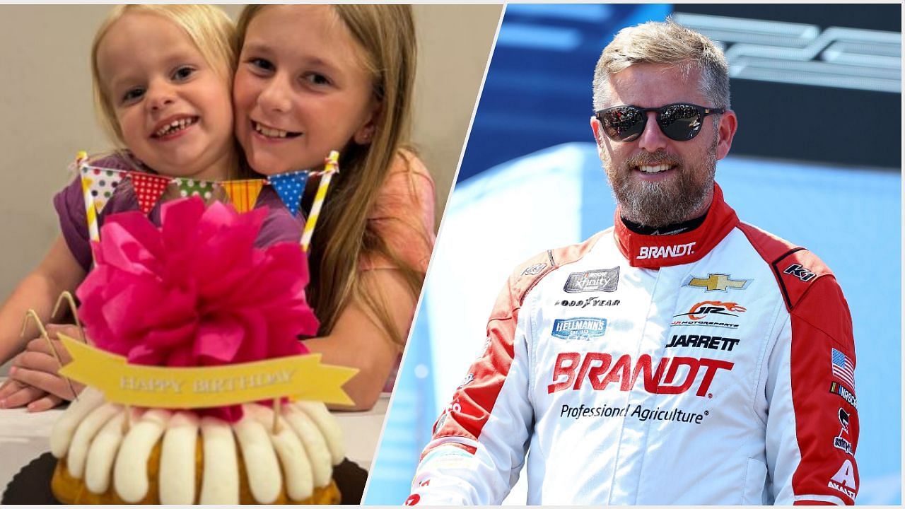 Justin Allgaier celebrates his older daughters 11th birthday. Image credits: Mike Dinovo-USA TODAY Sports and Allgaier