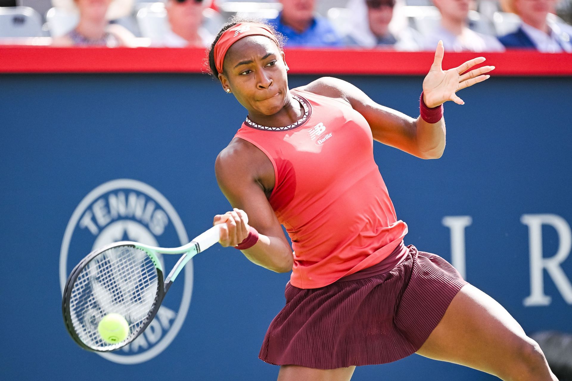 Coco Gauff at the 2023 National Bank Open - (Image via Getty)