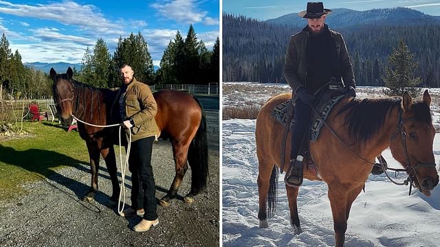 Seattle Kraken star Philipp Grubauer opens up on his work rescuing horses (Image credits: @philippgrubauer31 - Instagram)