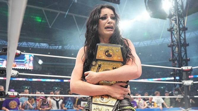 Saraya makes an urgent request to Tony Khan and The Young Bucks ahead of AEW All In 2024