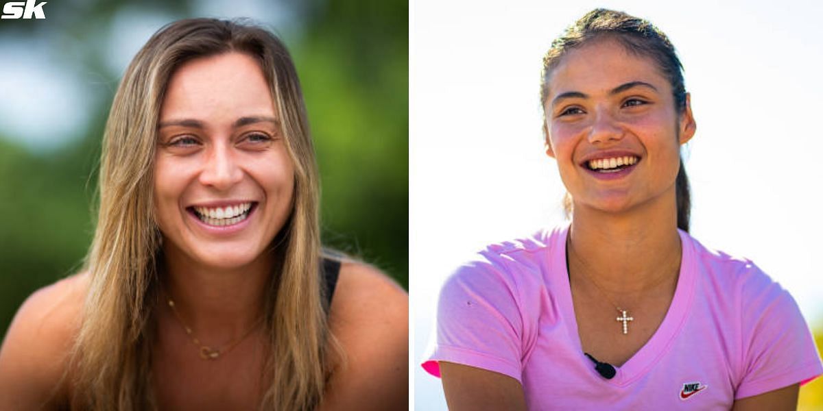 Paula Badosa (L) abd Emma Raducanu (R) [Image Source: Getty Images]