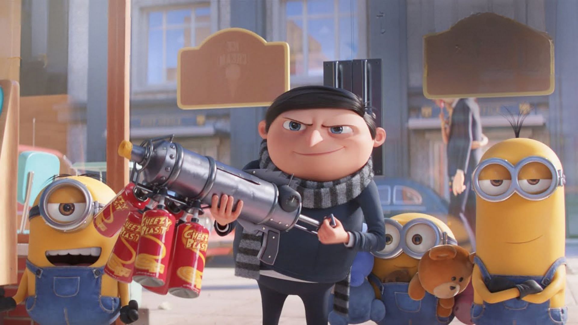 Still from Minions: The rise of Gru (Image via Amazon Prime)