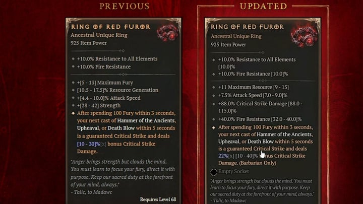 D4 Unique Rings Diablo 4 Season 5: 10 best Uniques for Barbarians