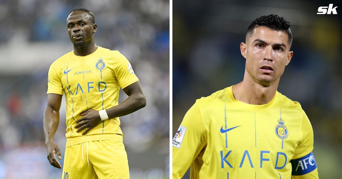 Sadio Mane (left) and Cristiano Ronaldo (right)