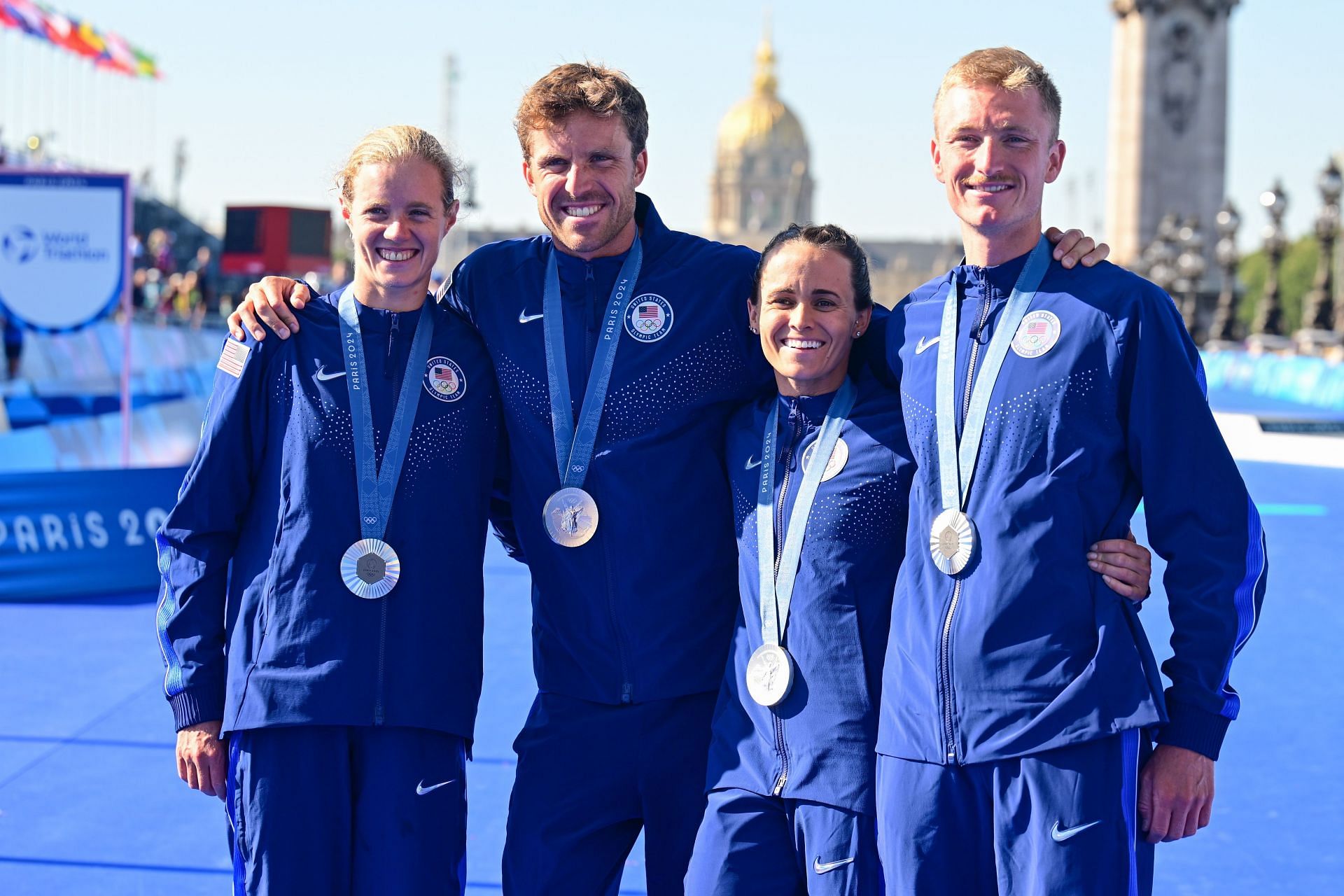 Seth Rider (R), Taylor Spivey (2nd L), Morgan Pearson (2nd R), and Taylor Knibb (L) - Getty Images