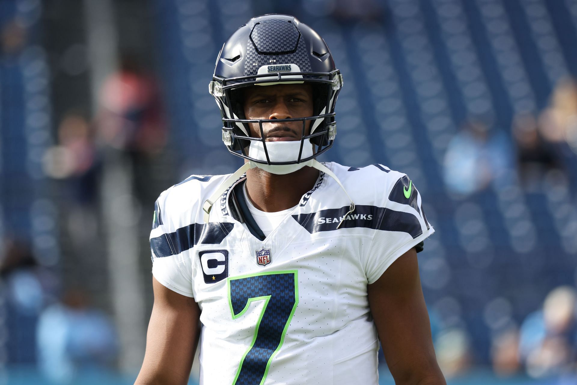 Geno Smith: NFL: DEC 24 Seahawks at Titans - Source: Getty