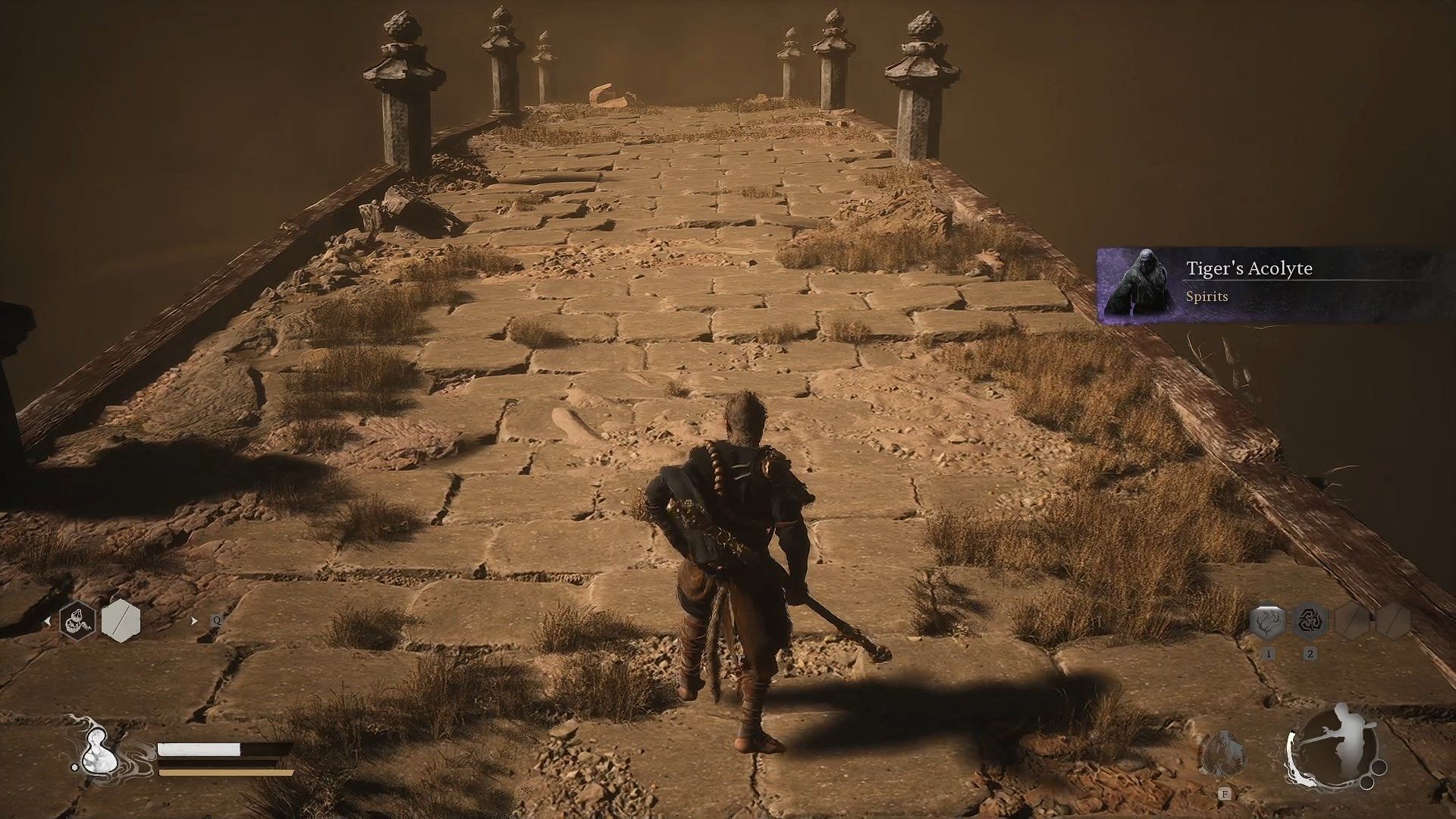 Tiger&#039;s Acolyte will be waiting for you on the bridge (Image via GameScience)