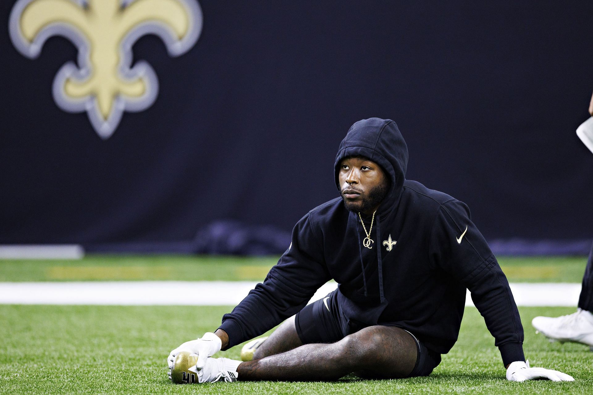 Kamara at Chicago Bears v New Orleans Saints - Source: Getty