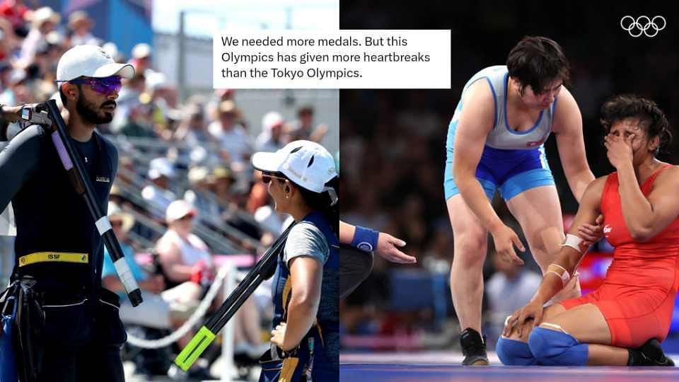 Paris 2024 Olympics Day 10 was full of heartbreaks for India (Image: X/Olympic Khel)