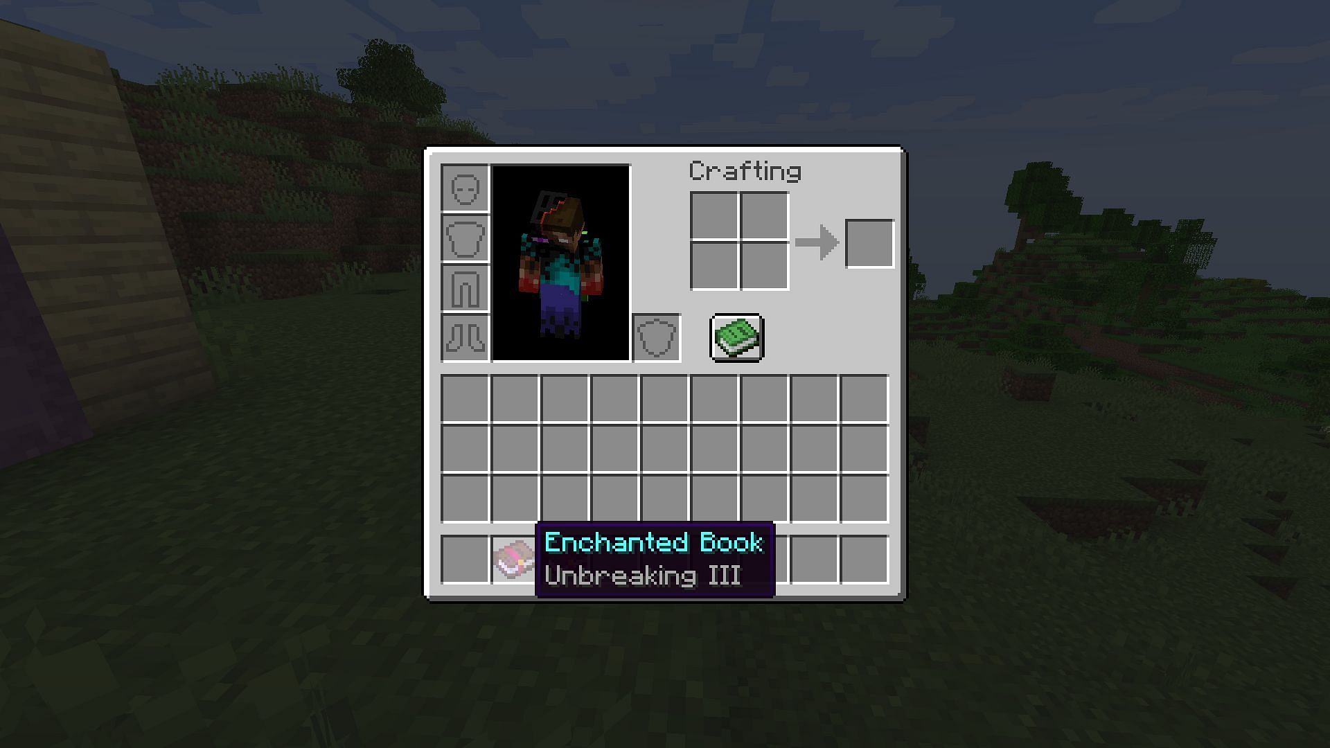 Unbreaking enchantment prolongs a gear&#039;s durability (Image via Mojang Studios)