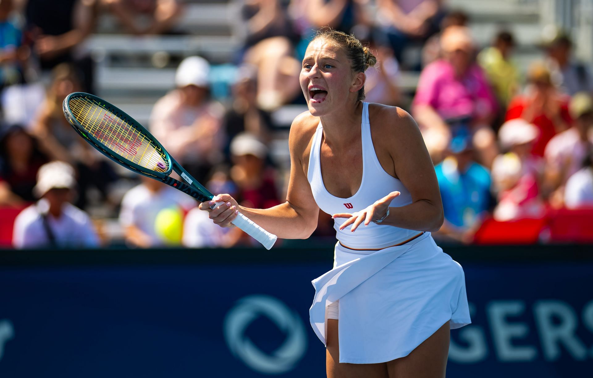 Marta Kostyuk at the Canadian Open 2024. (Photo: Getty)