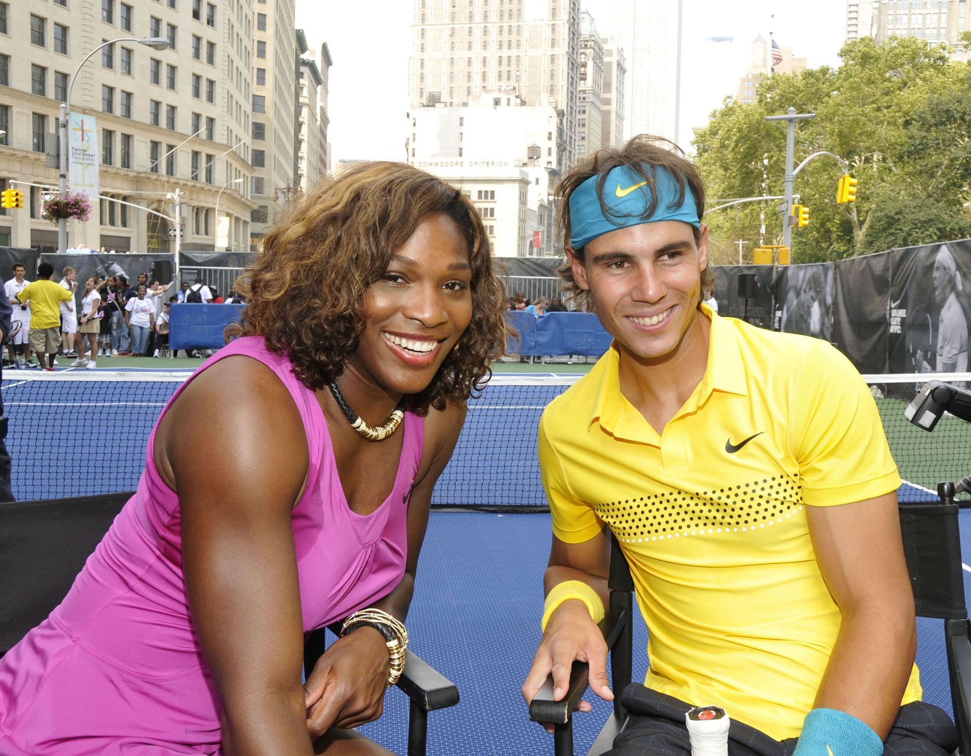 Roger Federer, Rafael Nadal, Serena Williams &amp; John McEnroe Challenge - Source: Getty