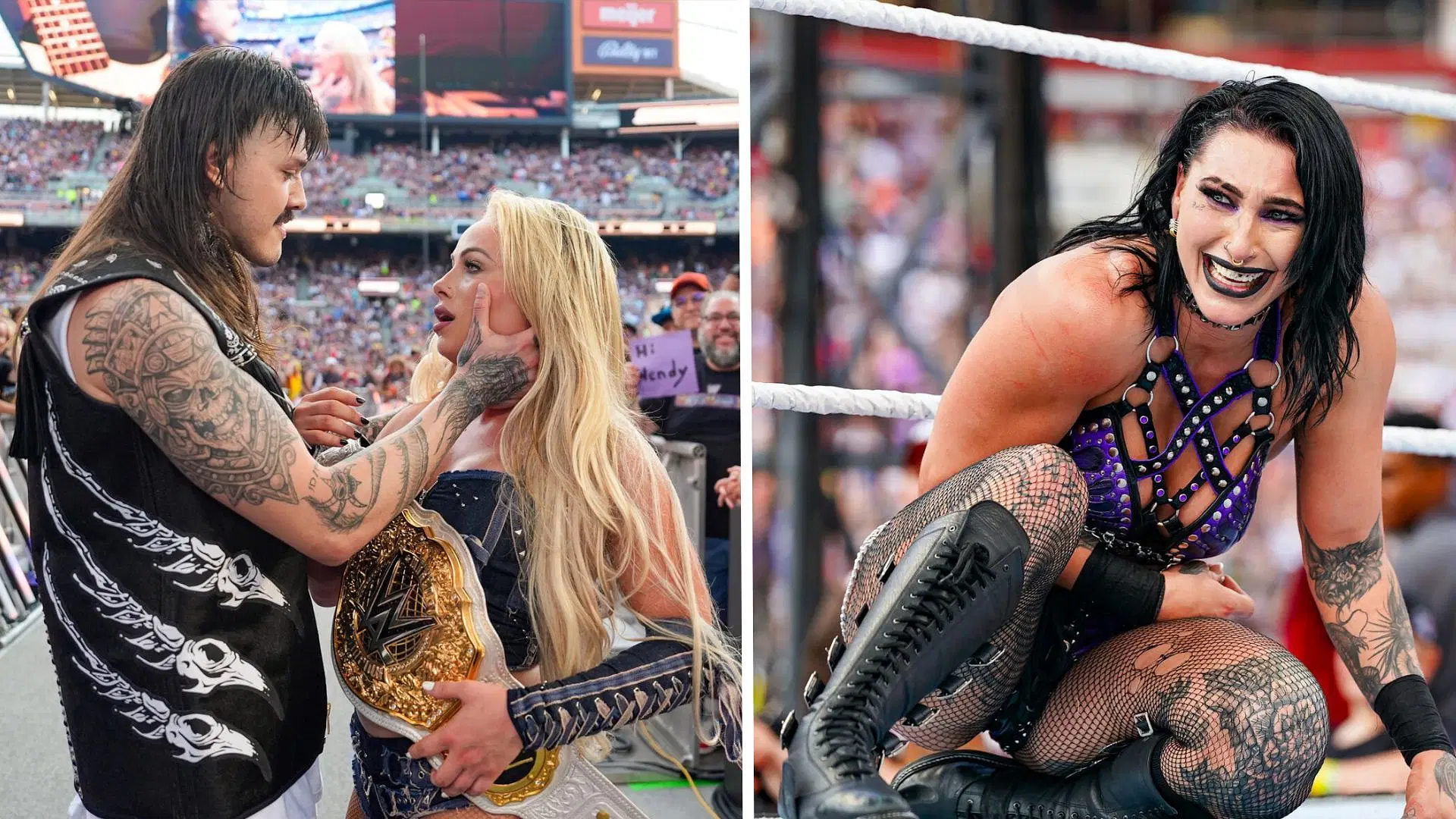 Rhea Ripley and Dominik Mysterio are no longer on-screen partners [Image Credit: WWE.com]
