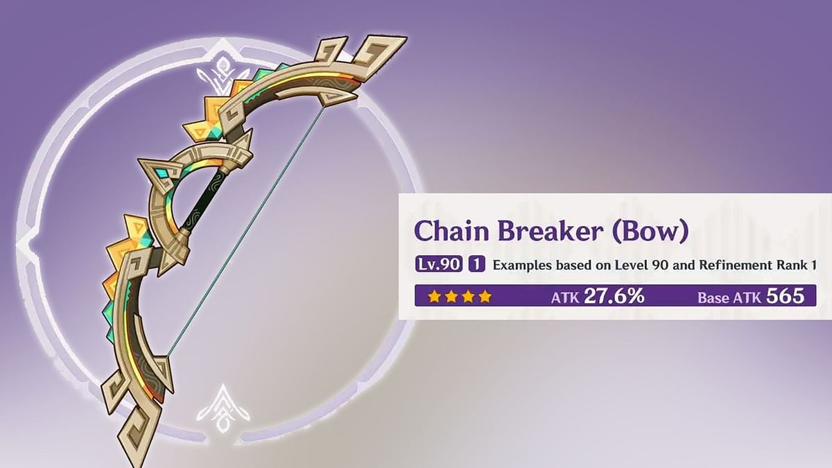 Genshin Impact Chain Breaker stats, materials, and best characters