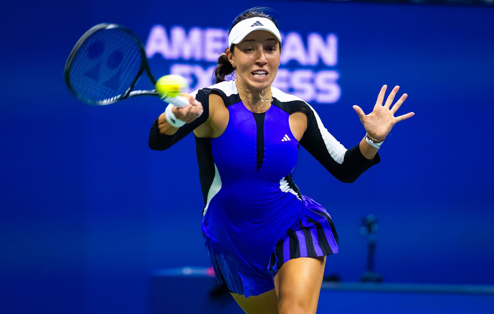 Jessica Pegula in action at the US Open (Picture: Getty)