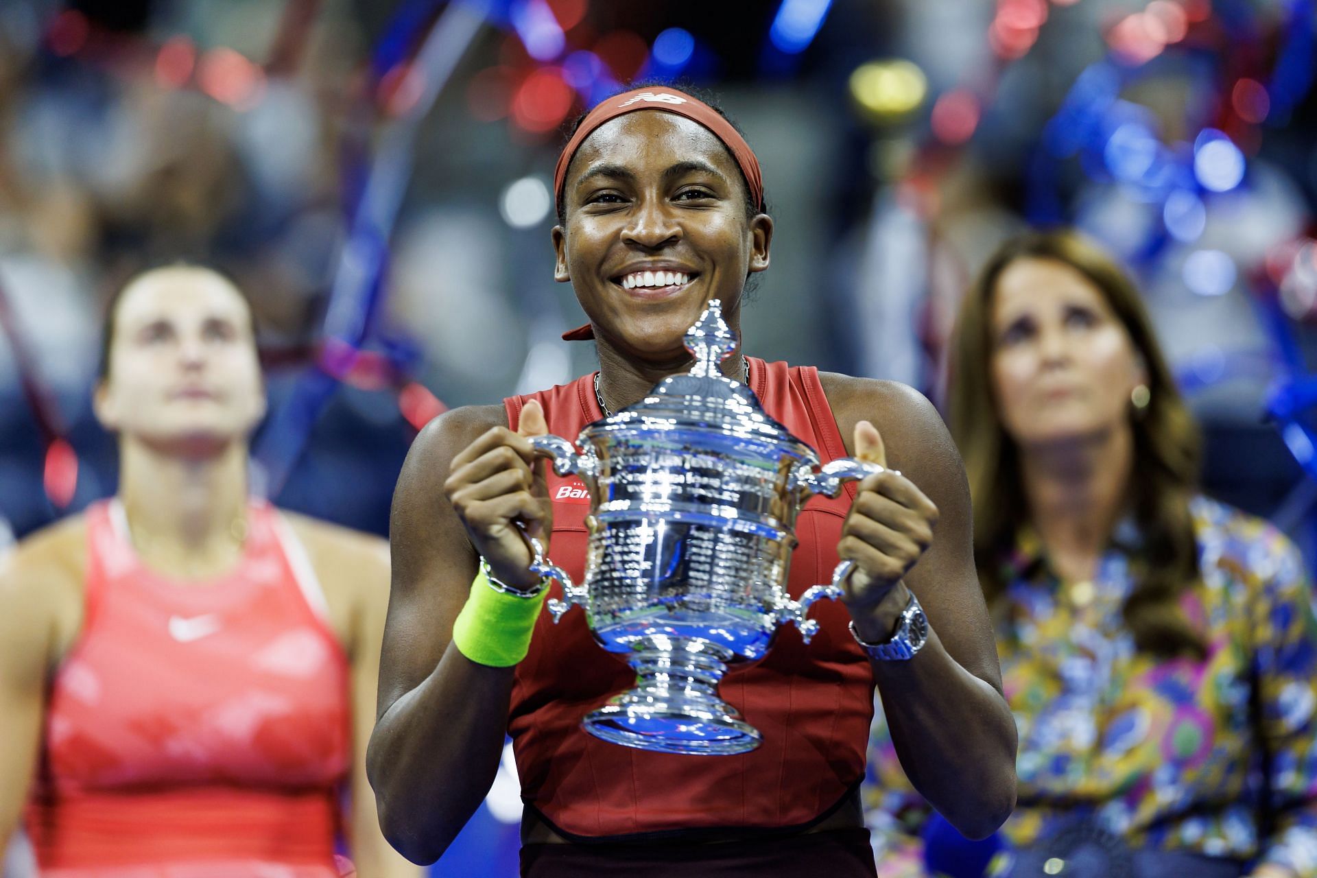 Coco Gauff won the 2023 US Open title (Source: Getty)