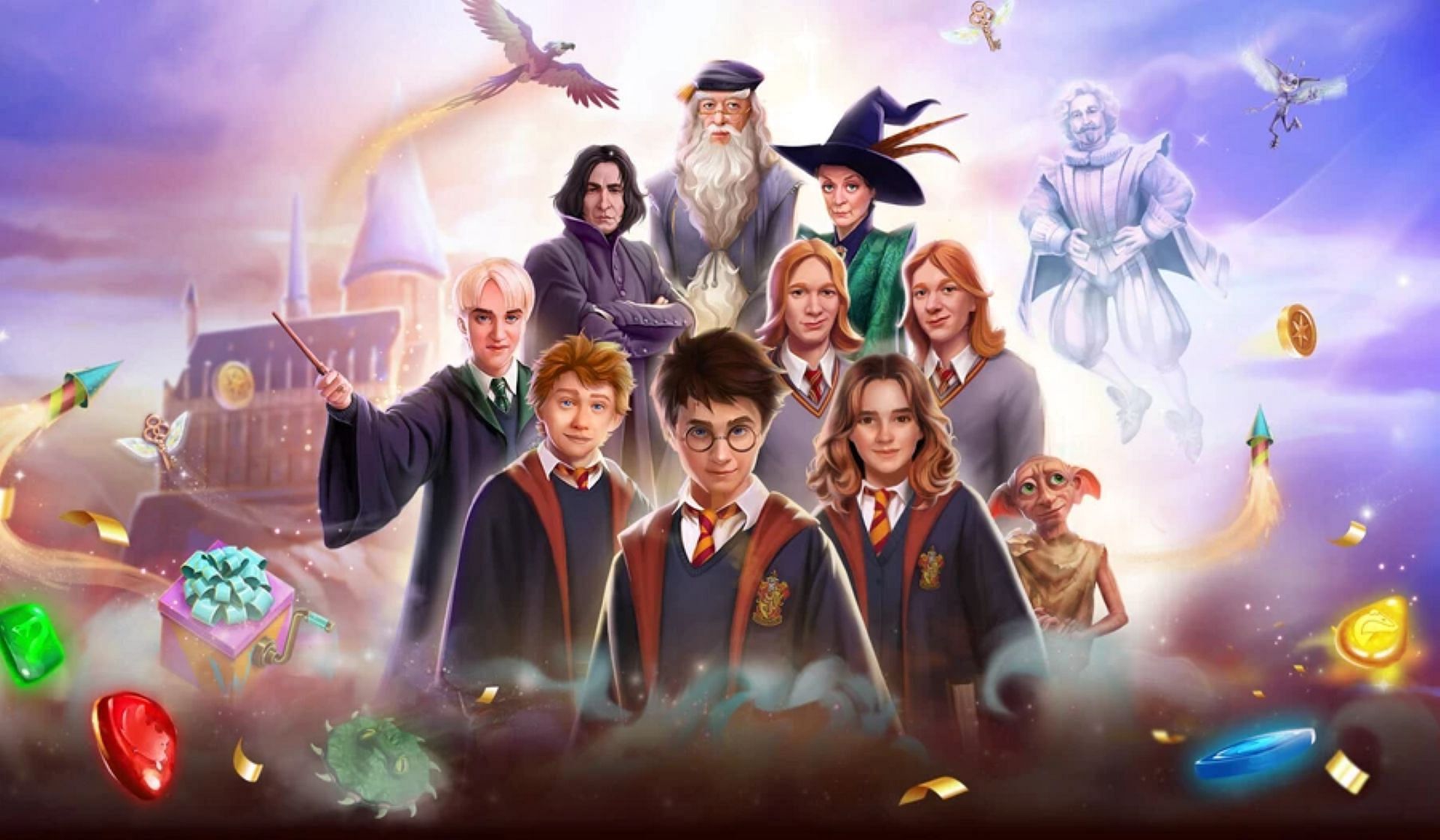 Harry Potter: Puzzles and Spells is a one-of-a-kind match-three puzzle game (Image via Zynga)