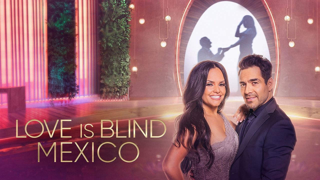 Love is Blind Mexico hosts (Image via Netflix)