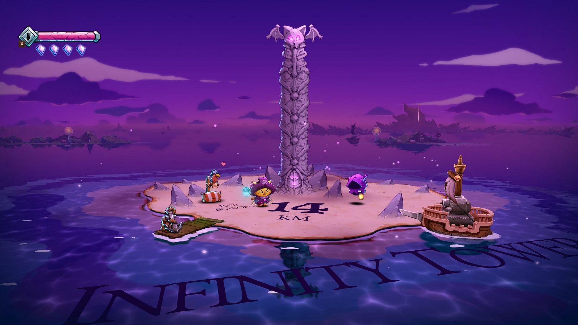 The Infinity Tower in Cat Quest 3 (Image via Kepler Interactive)