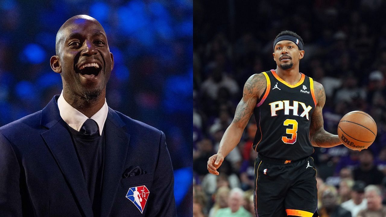 Fans stunned by Kevin Garnett putting Bradley Beal in MVP talks  (Credits: imagn)