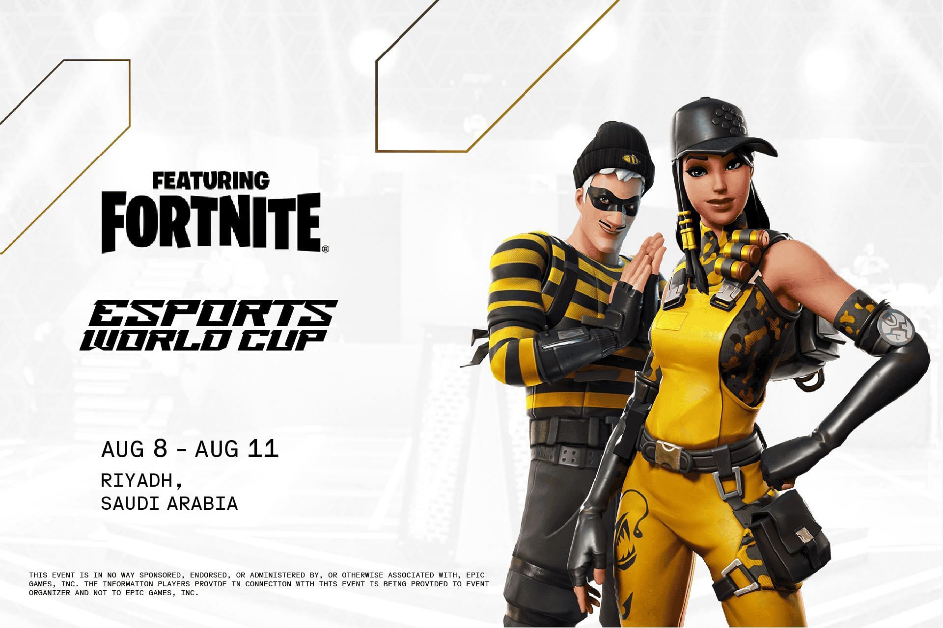 Esports World Cup 2024 featuring Fortnite (Image via Esports World Cup Foundation || Epic Games)