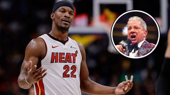 UFC's Bruce Buffer flames Jimmy Butler after allegations of bad behavior in casino: "Wasn't a real poker player"