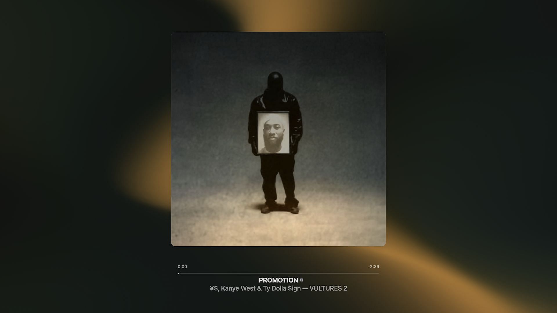 Track 6 on Kanye West and Ty Dolla $ign&#039;s second collaboration album &#039;VULTURES 2&#039; (Applemusic.com)