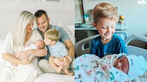 Mike Trout's wife Jessica re-shares post comparing newborns to fathers, tags Angels star