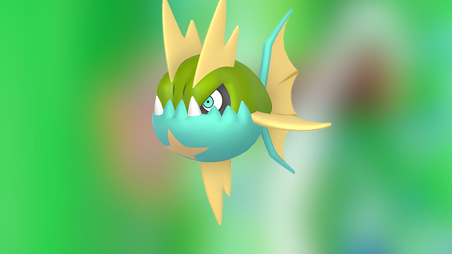 Shiny Shadow Carvanha (Image via TPC)