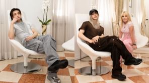 "OUR ICONIC VERSACE PRINCE"- Fans react as Donatella Versace unveils behind-the-scenes fitting video of Stray Kids' Hyunjin for DominATE tour
