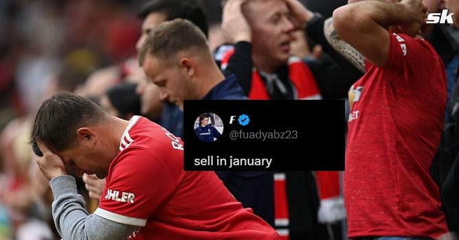 "Sell in January", "There's just no way" - Manchester United fans react as star set to be sidelined for 4-5 weeks after picking up injury
