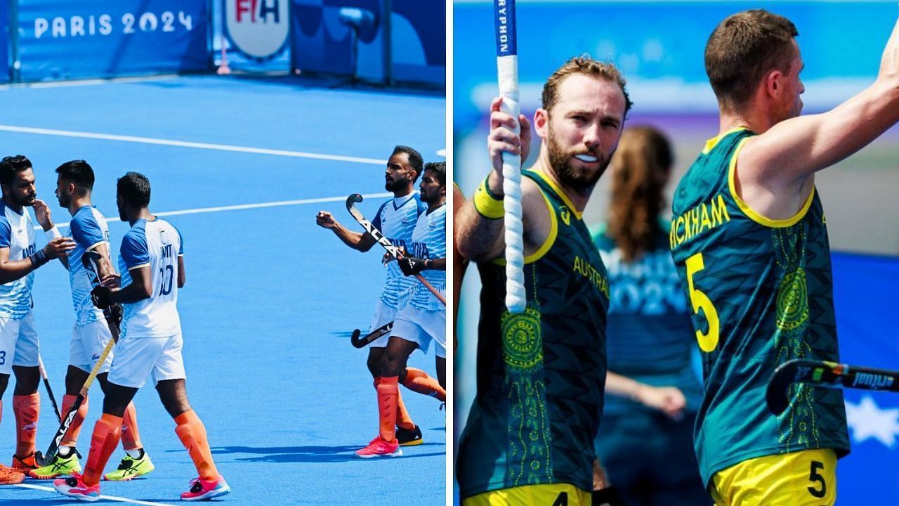 India vs Australia (photo credit: x.com/@Kookaburras, @sachin_rt)