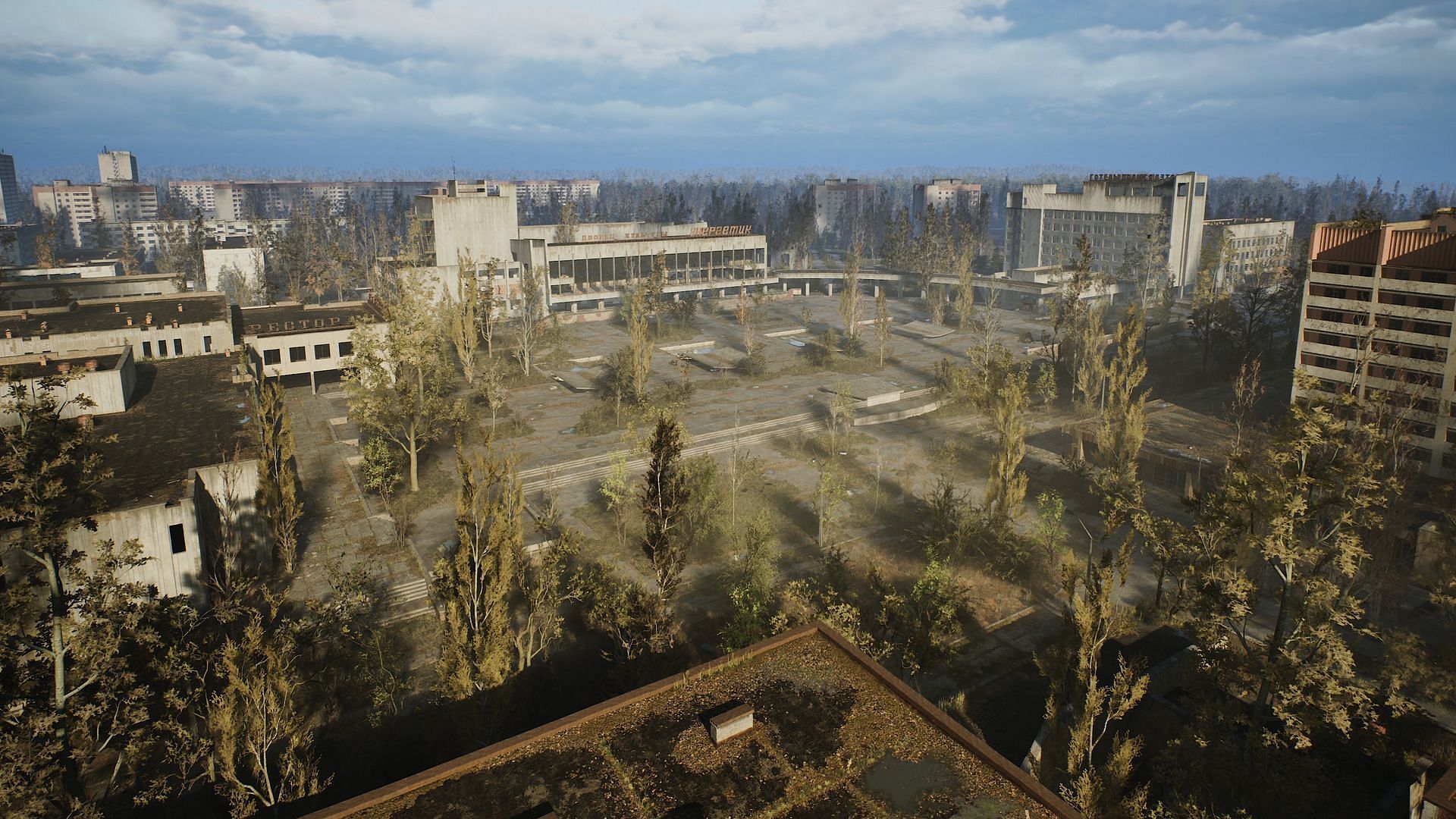 Stalker 2&#039;s desolate open world (Image via GSC Game World)