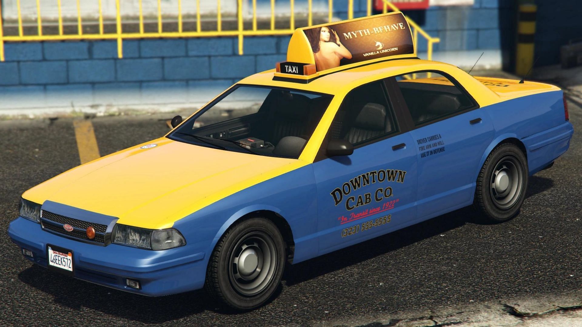 The taxi service is an underrated feature of the game (Image via Rockstar Games || GTA Wiki)