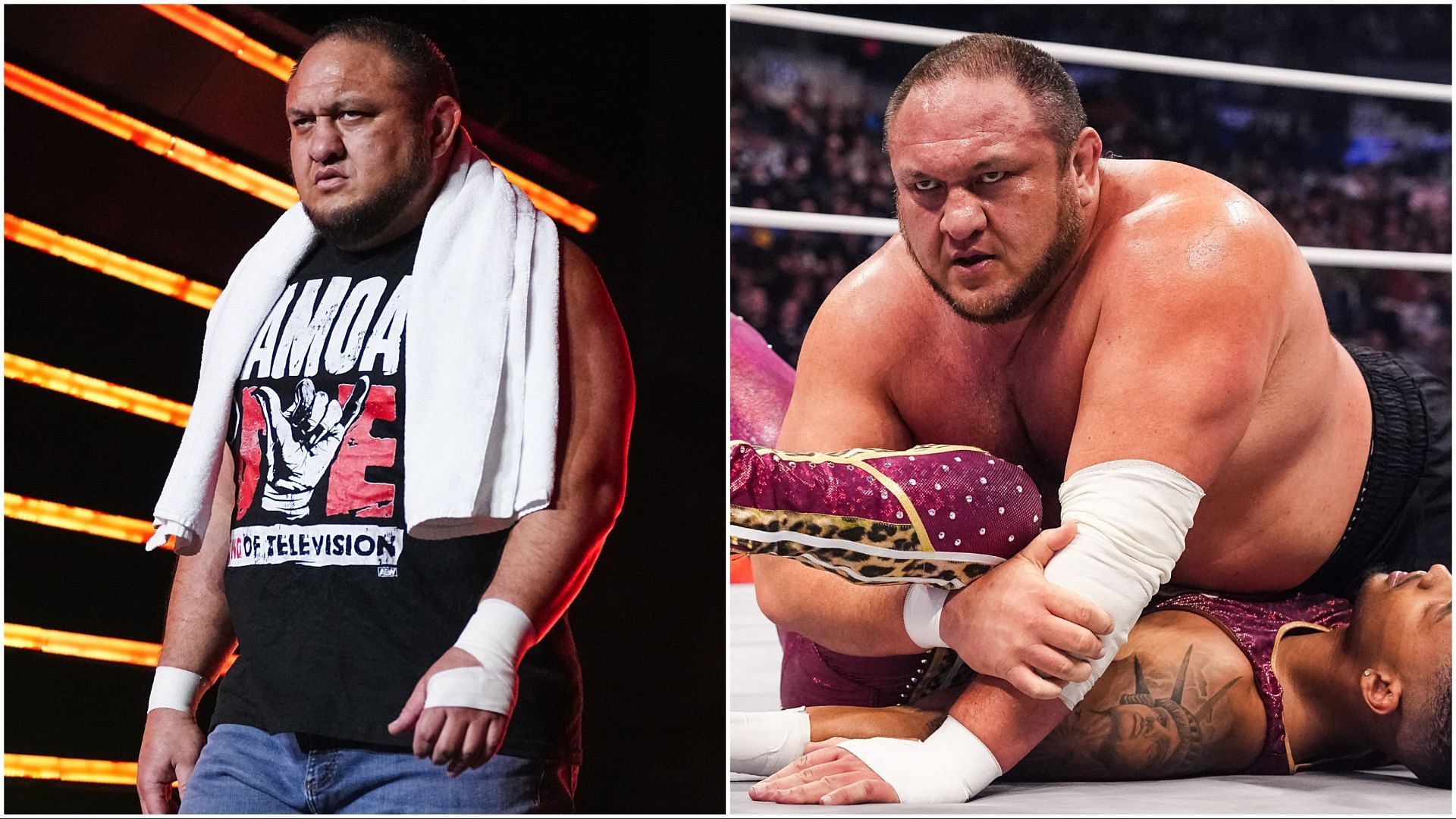 Samoa Joe on AEW Dynamite, Joe gets the pin on AEW Rampage